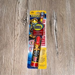 Transformers Battery Powered Soft Toothbrush with Firefly Rotating Power 3+